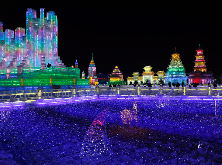 Международный фестиваль ледяных скульптур в Харбине 2014 Международный фестиваль ледяных скульптур в Харбине 2014