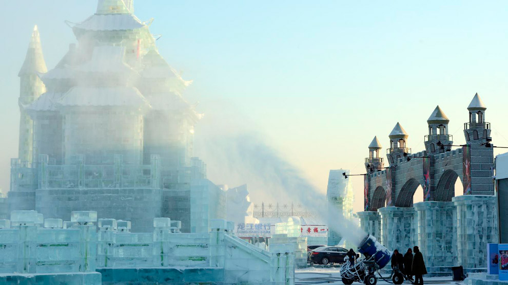 Международный фестиваль ледяных скульптур в Харбине 2014 Международный фестиваль ледяных скульптур в Харбине 2014