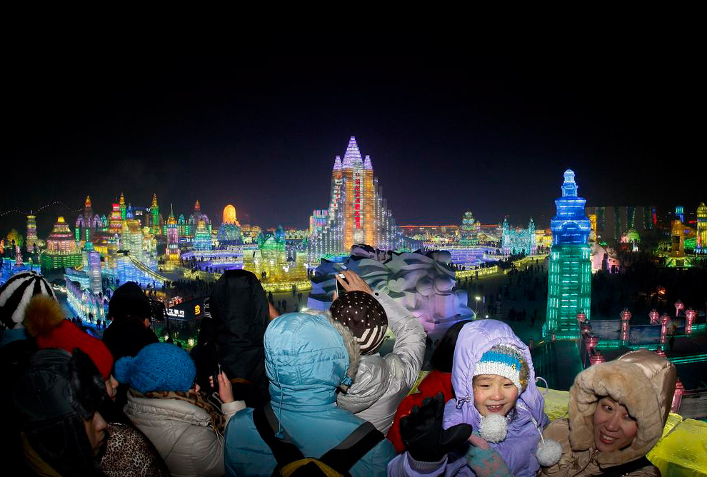 Международный фестиваль ледяных скульптур в Харбине 2014 Международный фестиваль ледяных скульптур в Харбине 2014