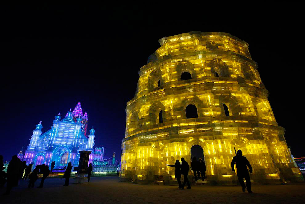 Международный фестиваль ледяных скульптур в Харбине 2014 Международный фестиваль ледяных скульптур в Харбине 2014