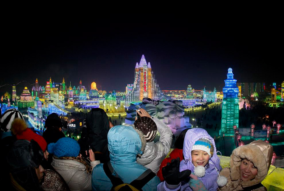 Международный фестиваль ледяных скульптур в Харбине 2014 Международный фестиваль ледяных скульптур в Харбине 2014