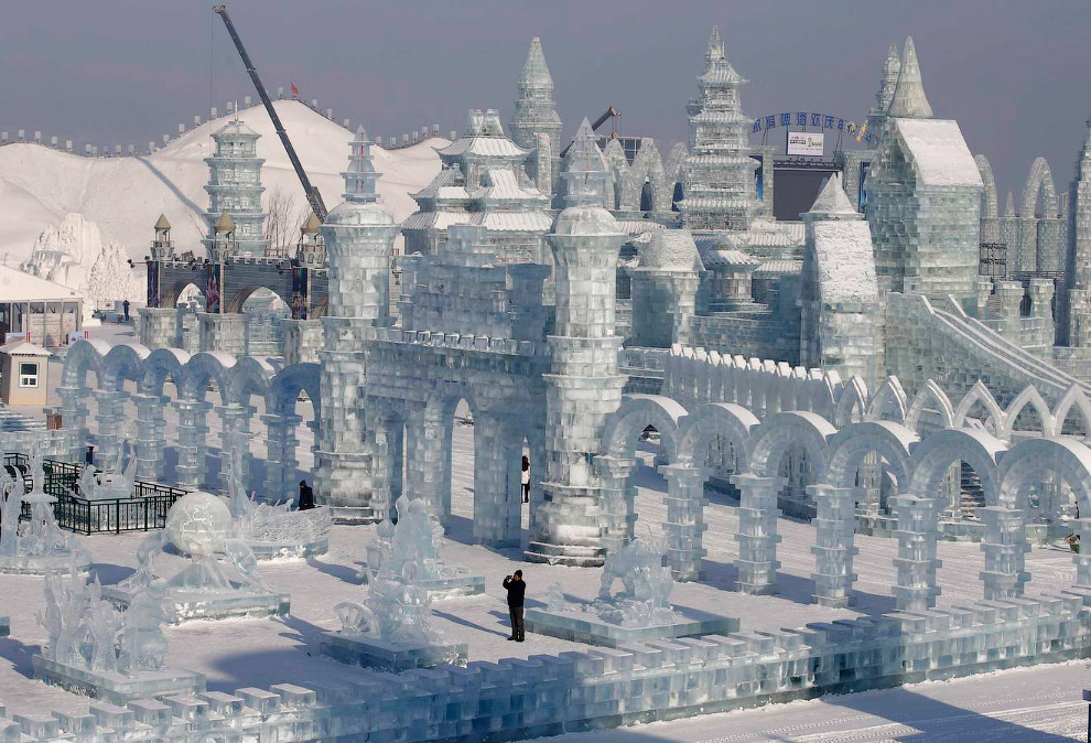 Международный фестиваль ледяных скульптур в Харбине 2014 Международный фестиваль ледяных скульптур в Харбине 2014