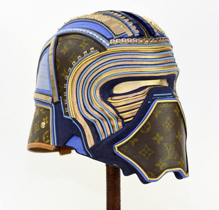 Персонажи «Звёздных войн» из старых сумок Louis Vuitton