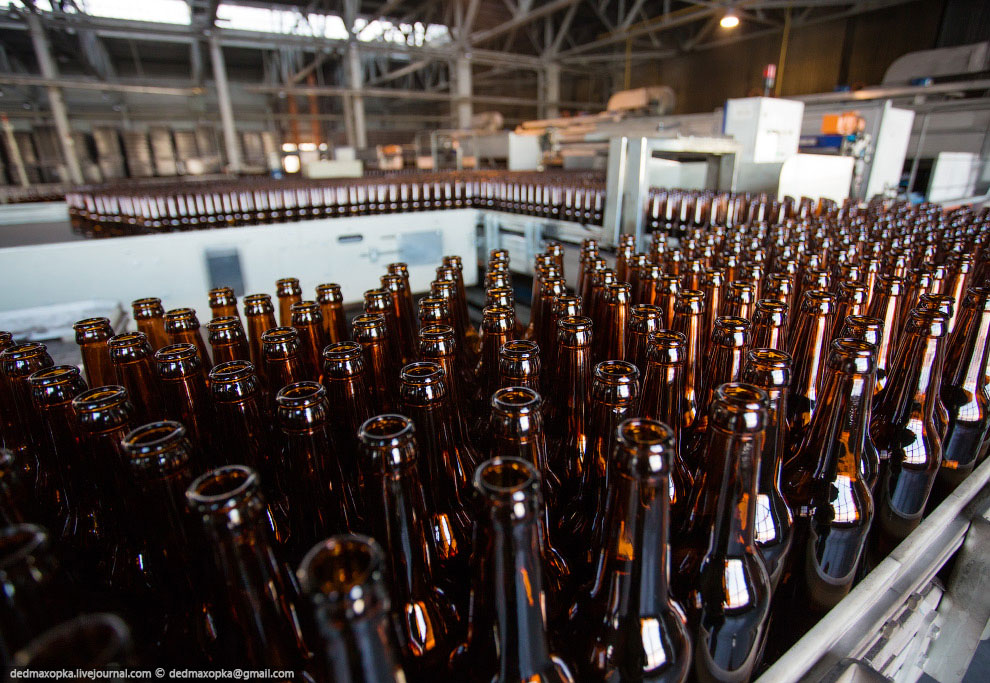 Рождение стеклянной бутылки Рождение стеклянной бутылки