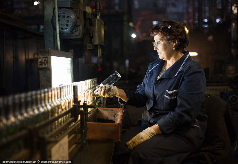 Рождение стеклянной бутылки Рождение стеклянной бутылки