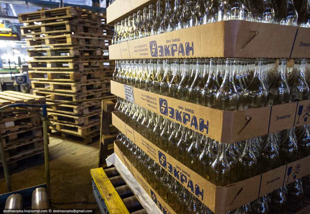 Рождение стеклянной бутылки Рождение стеклянной бутылки