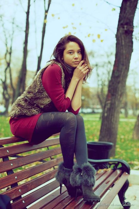 Русские девушки в социальных сетях (50 фото)