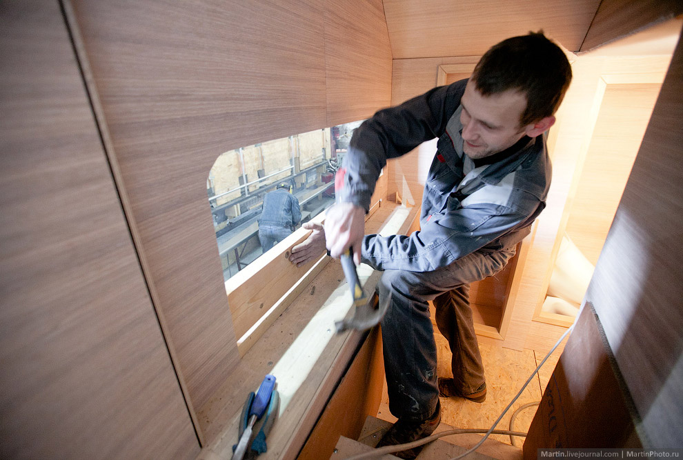 Единственное в России производство плавучих домов