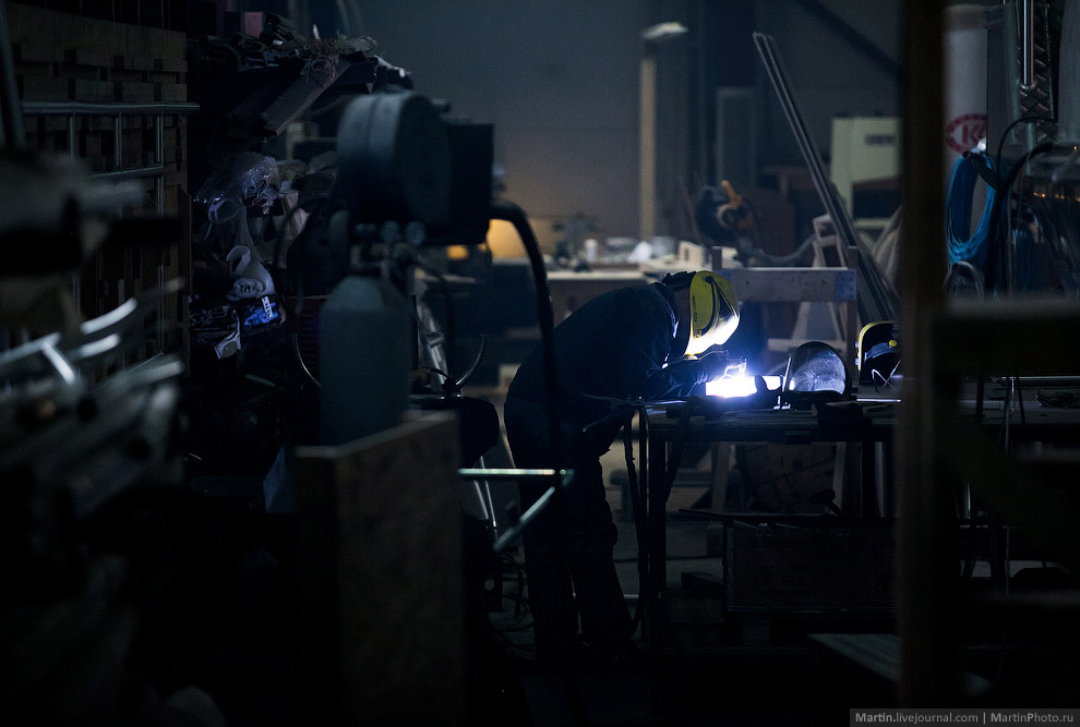 Единственное в России производство плавучих домов