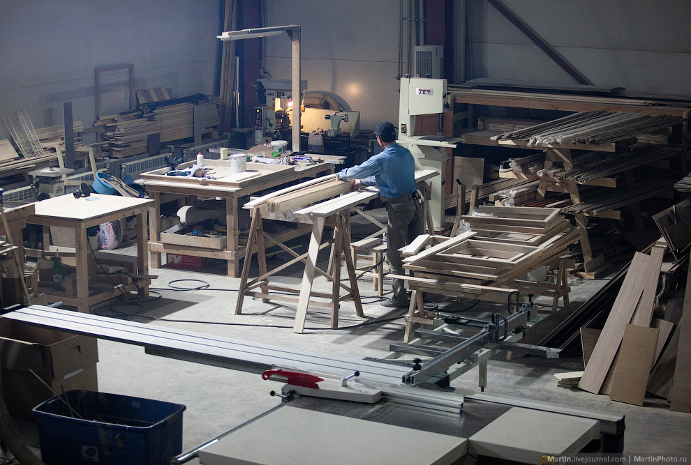 Единственное в России производство плавучих домов