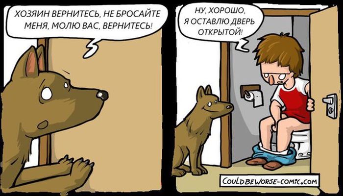 Смешные комиксы