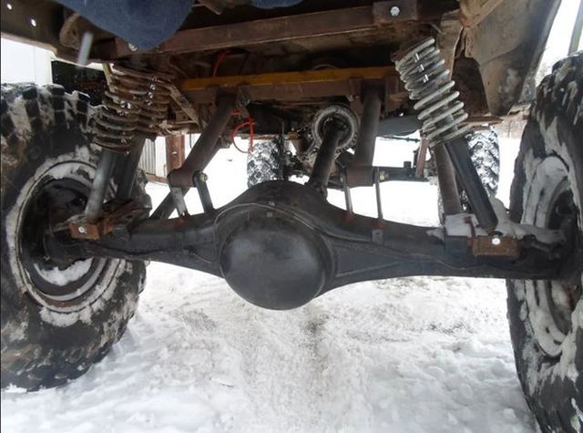 Симбиоз Волги-3110 и ГАЗ-66 – неубиваемый внедорожник