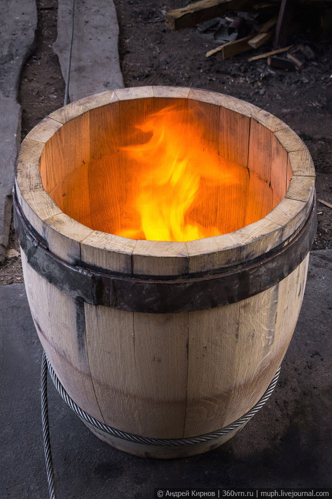 Как делают дубовые бочки