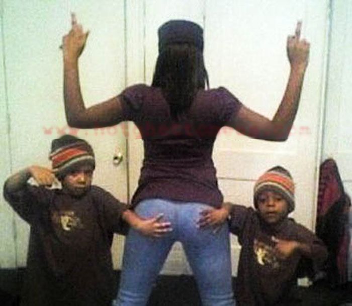 Самострелы от мамашек (34 фото)