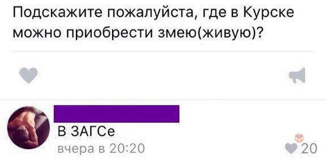 Юмор из социальных сетей