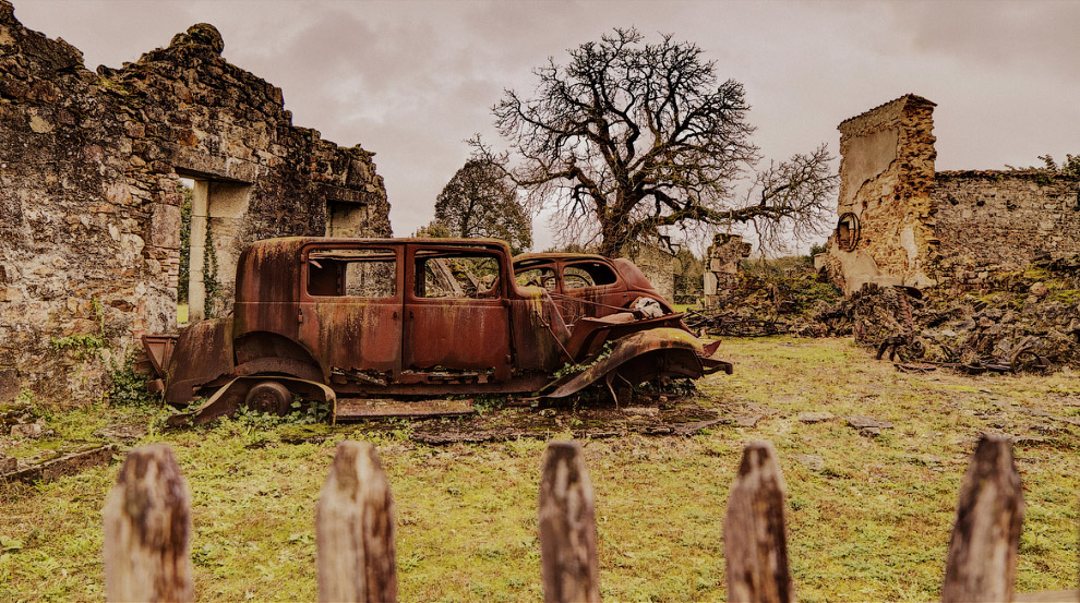 Призрак поселка Орадур-сюр-Глан