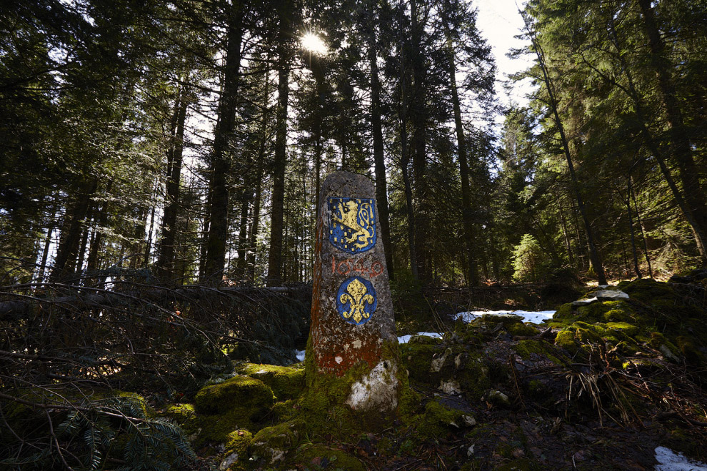 Прогулка по швейцарской границе