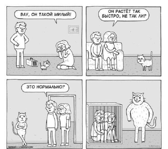 Смешные комиксы