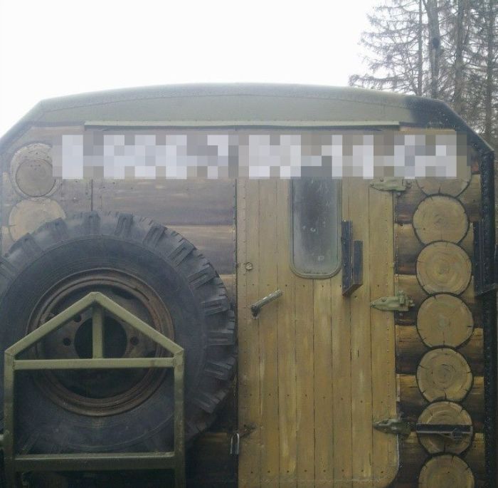 Мобильная баня на базе ЗиЛа