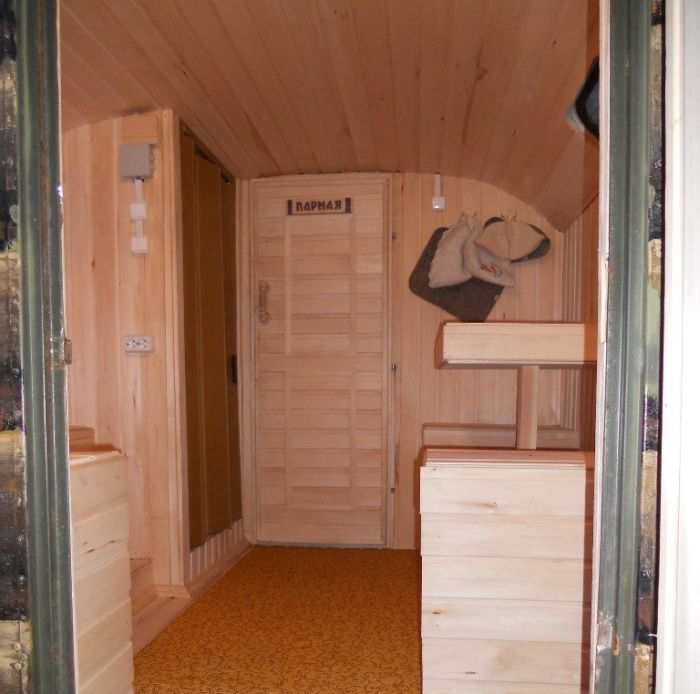 Мобильная баня на базе ЗиЛа