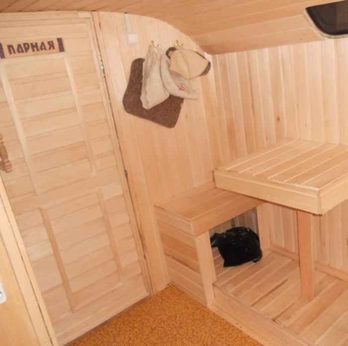 Мобильная баня на базе ЗиЛа