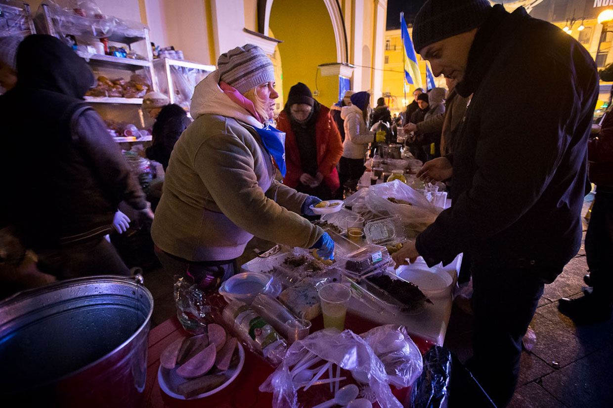 Евромайдан. Ситуация в Киеве