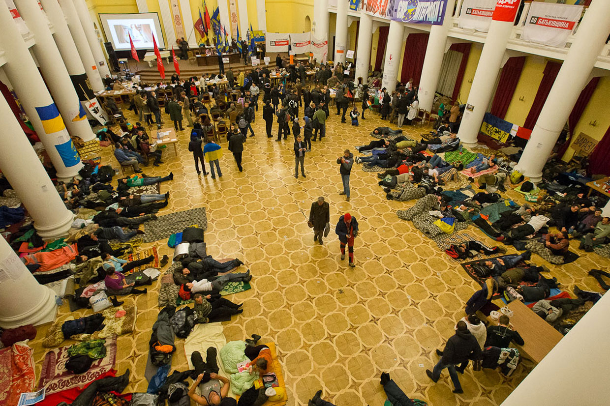 Евромайдан. Ситуация в Киеве