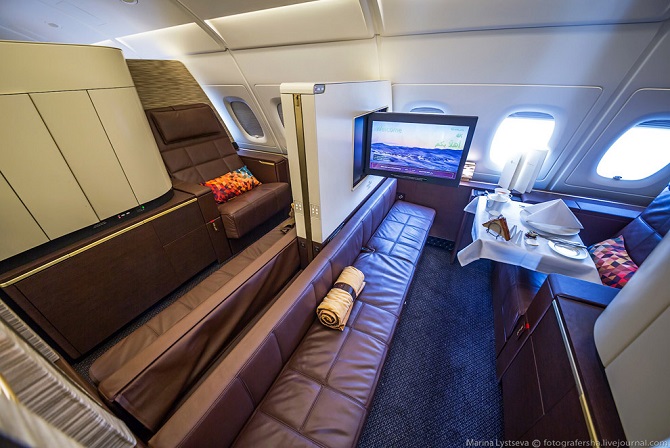 Cамые шикарные кабины первого класса Cамые шикарные кабины первого класса
