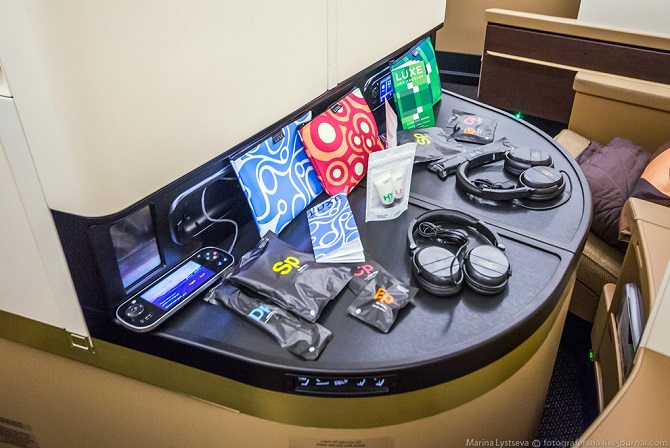 Cамые шикарные кабины первого класса Cамые шикарные кабины первого класса