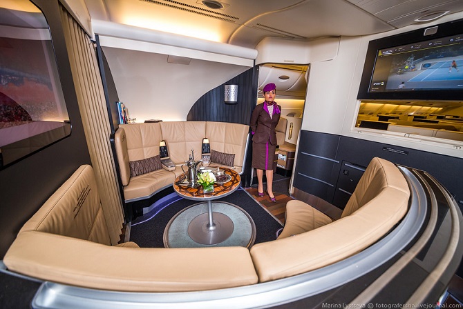 Cамые шикарные кабины первого класса Cамые шикарные кабины первого класса