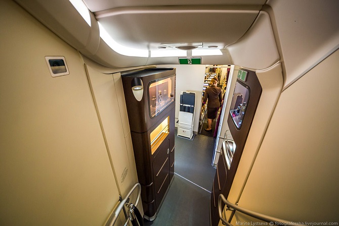 Cамые шикарные кабины первого класса Cамые шикарные кабины первого класса