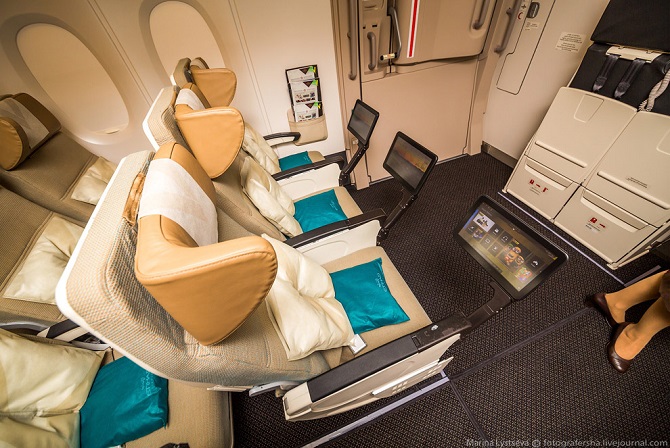 Cамые шикарные кабины первого класса Cамые шикарные кабины первого класса
