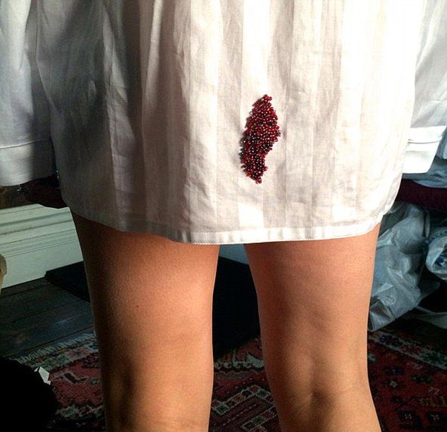 Менструальная бижутерия от молодой феминистки