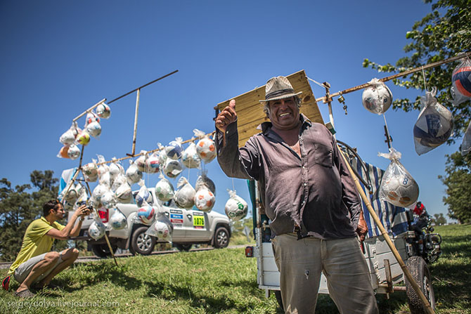Первый гоночный день на Дакар 2014