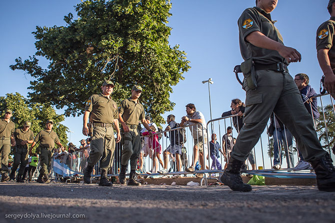 Первый гоночный день на Дакар 2014