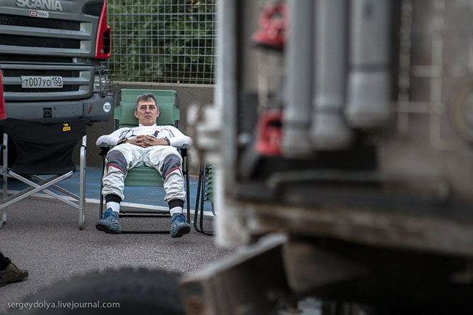 Первый гоночный день на Дакар 2014