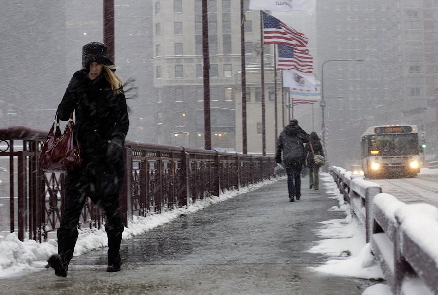 Соединенные Штаты заморозит до минус 62