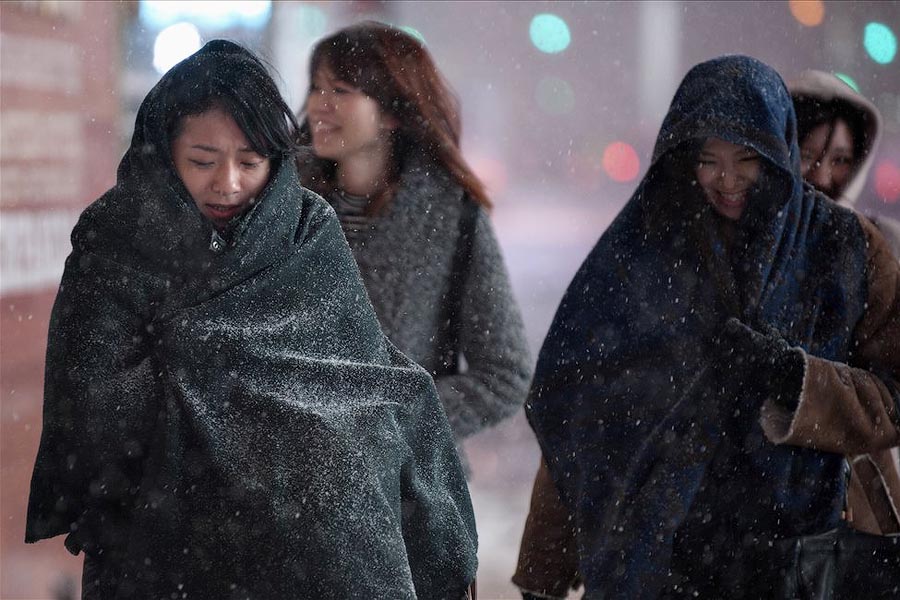 Соединенные Штаты заморозит до минус 62