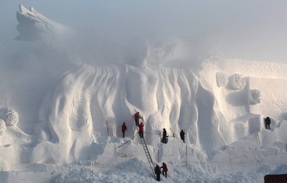 Фестиваль льда и снега в Харбине 2015 Фестиваль льда и снега в Харбине 2015