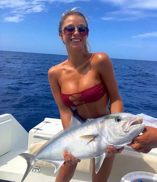 Девушки на рыбалке