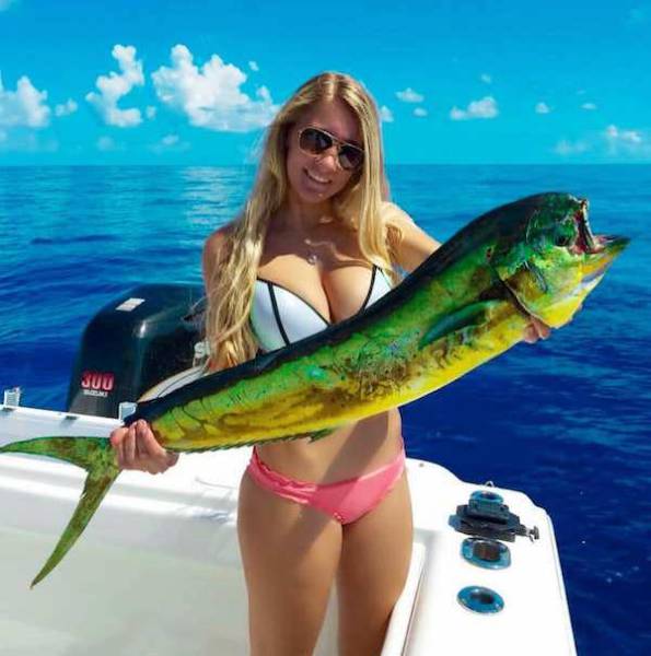 Девушки на рыбалке