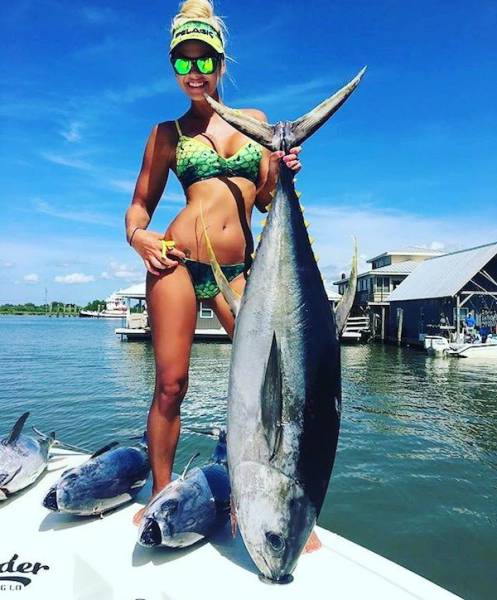 Девушки на рыбалке