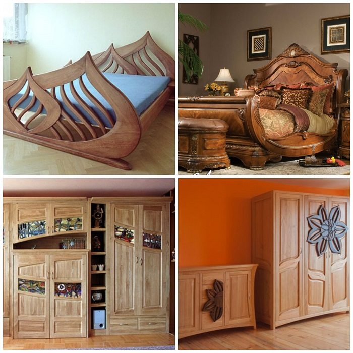 Примеры необычных деревянных элементов в интерьере Примеры необычных деревянных элементов в интерьере