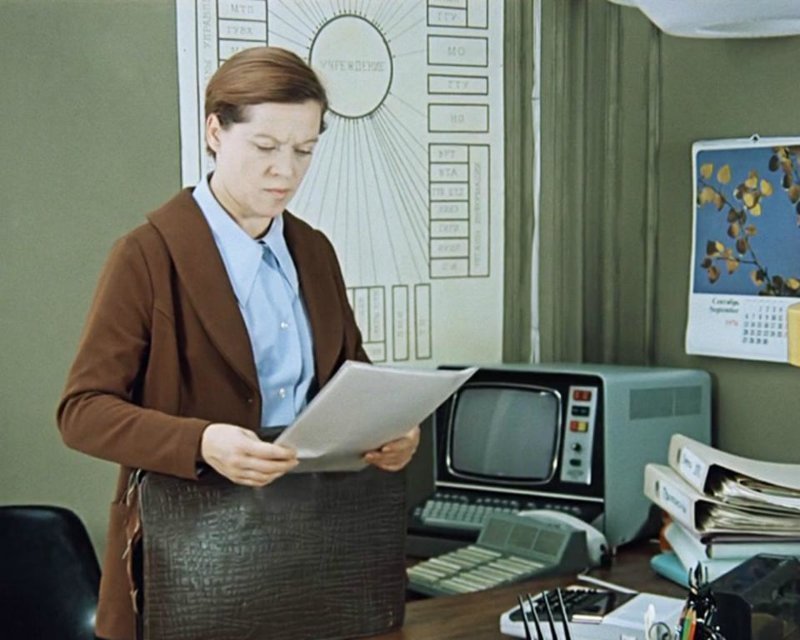 За кадром фильма «Служебный роман» За кадром фильма «Служебный роман»