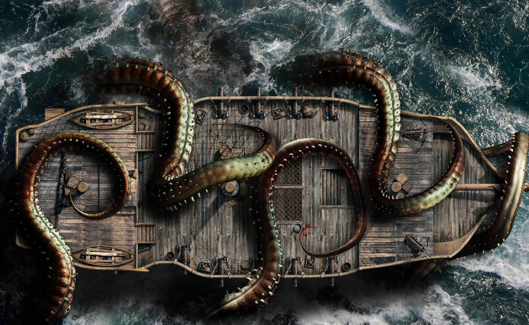 Ужасные кракены из морских пучин Ужасные кракены из морских пучин