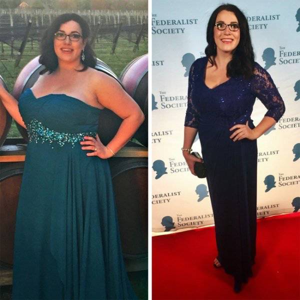 Похудевшие люди