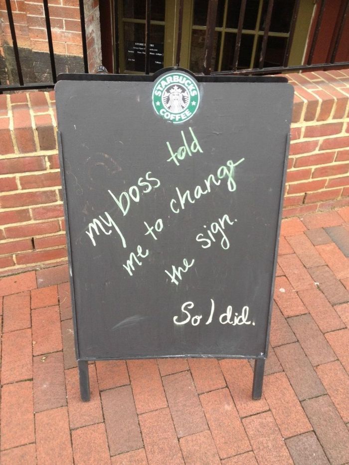 Креативные штендеры Креативные штендеры