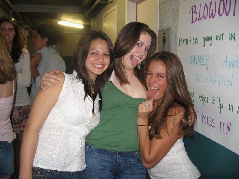 Засветы девушек