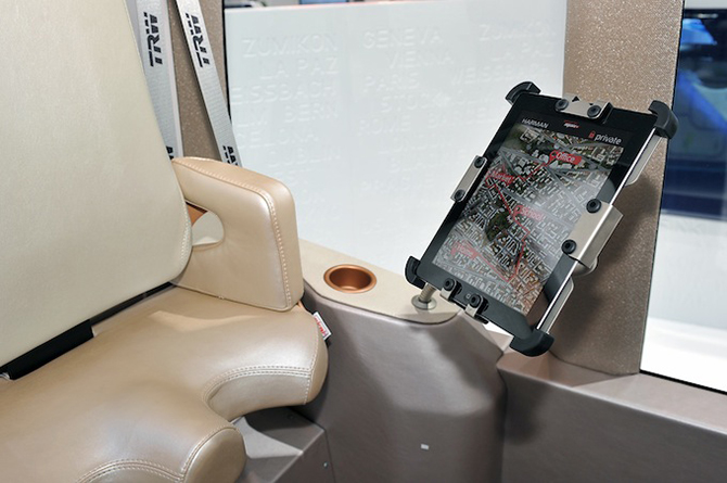 Маленький городской автобус Rinspeed microMAX