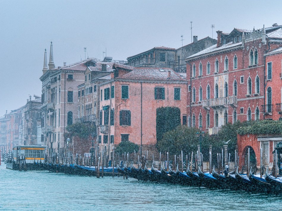 Снежная Венеция. Часть 2